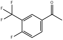 4'-FLUORO-3'-(TRIFLUOROMETHYL)ACETOPHENONE Structural