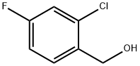 2-CHLORO-4-FLUOROBENZYL ALCOHOL Structural