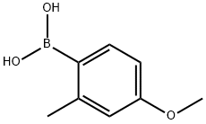 4-METHOXY-2-METHYLPHENYLBORONIC ACID Structural