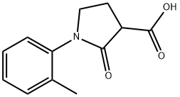 2-Oxo-1-o-tolylpyrrolidine-3-carboxylic acid