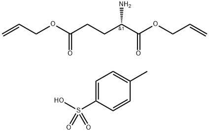 H-GLU(OALL)-OALL P-TOSYLATE Structural