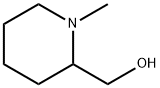 1-Methyl-2-piperidinemethanol Structural