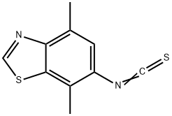 Benzothiazole, 6-isothiocyanato-4,7-dimethyl- (9CI) Structural