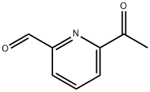 2-Pyridinecarboxaldehyde, 6-acetyl- (9CI) Structural