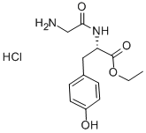 H-GLY-TYR-OET HCL Structural