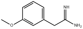 2-(3-methoxyphenyl)ethanimidamide Structural