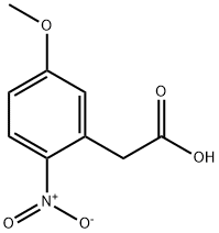 (5-METHOXY-2-NITRO-PHENYL)-ACETIC ACID Structural