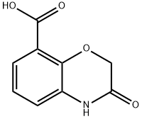 3-OXO-3,4-DIHYDRO-2H-BENZO[B][1,4]OXAZINE-8-CARBOXYLIC ACID Structural