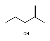 2-METHYL-1-PENTEN-3-OL Structural