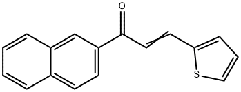 1-(2-NAPHTHYL)-3-(2-THIENYL)-2-PROPEN-1-ONE Structural