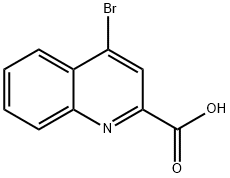 4-BROMOQUINOLINE-2-CARBOXYLIC ACID Structural