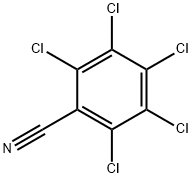 Pentachlorobenzonitrile Structural Picture