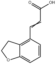 3-(2,3-DIHYDRO-BENZOFURAN-4-YL)-ACRYLIC ACID Structural