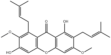 Beta-mangostin Structural