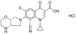 Finafloxacin Hydrochloride Structural