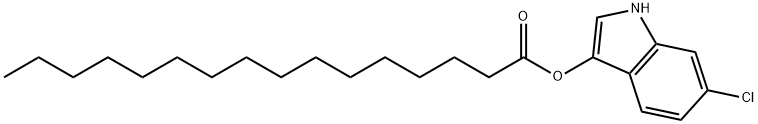 6-CHLORO-3-INDOXYL PALMITATE Structural