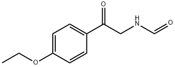 Formamide, N-[2-(4-ethoxyphenyl)-2-oxoethyl]- (9CI) Structural