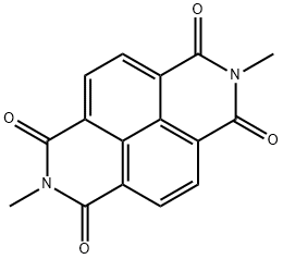 N,N'-DIMETHYL-1,4,5,8-NAPHTHALENETETRACARBOXYLIC DIIMIDE Structural