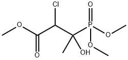 BUTYRIC ACID, 2-CHLORO-3-HYDROXY-3-PHOSPHONO-, TRIMETHYL ESTER Structural