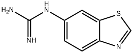 Guanidine, 6-benzothiazolyl- (9CI) Structural