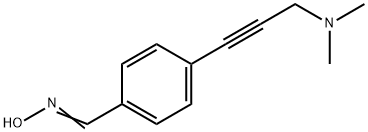 4-[3-(DIMETHYLAMINO)PROP-1-YNYL]BENZALDEHYDE OXIME Structural