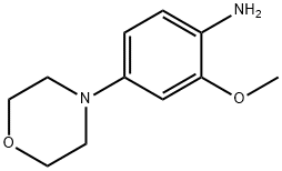 2-methoxy-4-morpholinoaniline Structural