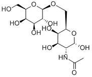 2-ACETAMIDO-2-DEOXY-6-O-(BETA-D-GALACTOPYRANOSYL)-D-GALACTOPYRANOSE Structural