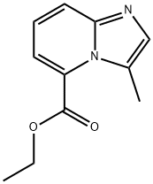 IMidazo[1,2-a]pyridine-5-carboxylic acid, 3-Methyl-, ethyl ester Structural
