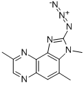 2-Azido-3,4,8-trimethyl-3H-imidazo[4,5-f]quinoxaline Structural