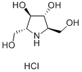 2,5-Dideoxy-2,5-imino-D-mannitolHCl Structural