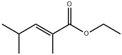 2,4-DIMETHYL-2-PENTENOIC ACID Structural