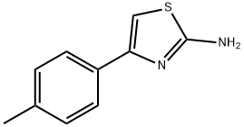 2-AMINO-4-(P-TOLYL)THIAZOLE Structural