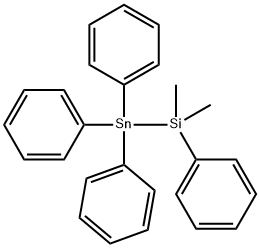 TRIPHENYL STANNYL DIMETHYL PHENYL SILANE