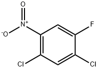 2,4-Dichloro-5-fluoronitrobenzene Structural