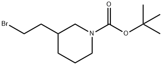 TERT-BUTYL 3-(2-BROMOETHYL)PIPERIDINE-1-CARBOXYLATE