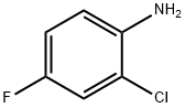 2-Chloro-4-fluoroaniline Structural