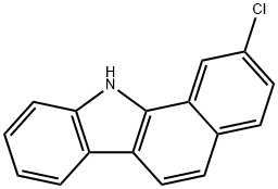 11H-Benzo(a)carbazole, 2-chloro-