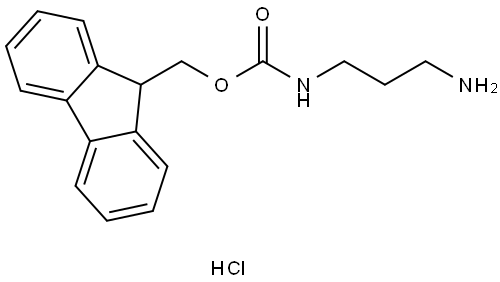 Fmoc-1,3-diaminopropane hydrochloride Structural