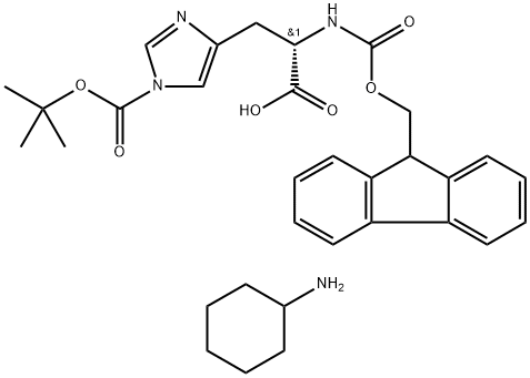 FMOC-L-HIS(BOC)-OH DCHA