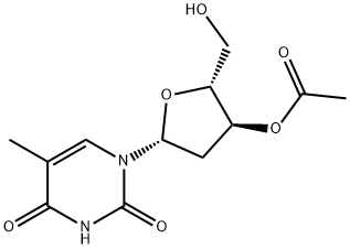 3'-ACETYLTHYMIDINE Structural