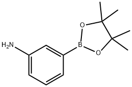 3-Aminophenylboronic acid pinacol ester Structural