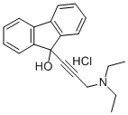 9-(3-(Diethylamino)-1-propynyl)fluoren-9-ol hydrochloride