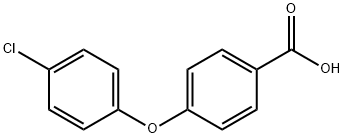 4-(4-CHLOROPHENOXY)BENZOIC ACID Structural