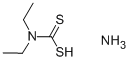 AMMONIUM DIETHYLDITHIOCARBAMATE Structural