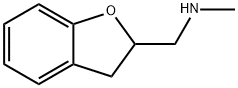 2-(Methylaminomethyl)-2,3-dihydrobenzofuran Structural