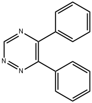 5,6-DIPHENYL-1,2,4-TRIAZINE Structural