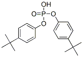 bis(p-tert-butylphenyl) hydrogen phosphate Structural