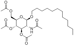 DODECYL 2-ACETAMIDO-3,4,6-TRI-O-ACETYL-2-DEOXY-BETA-D-GLUCOPYRANOSIDE