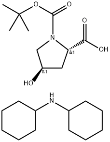 BOC-HYP-OH DCHA Structural Picture