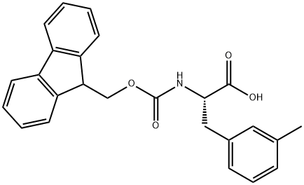 FMOC-L-3-Methylphe  Structural